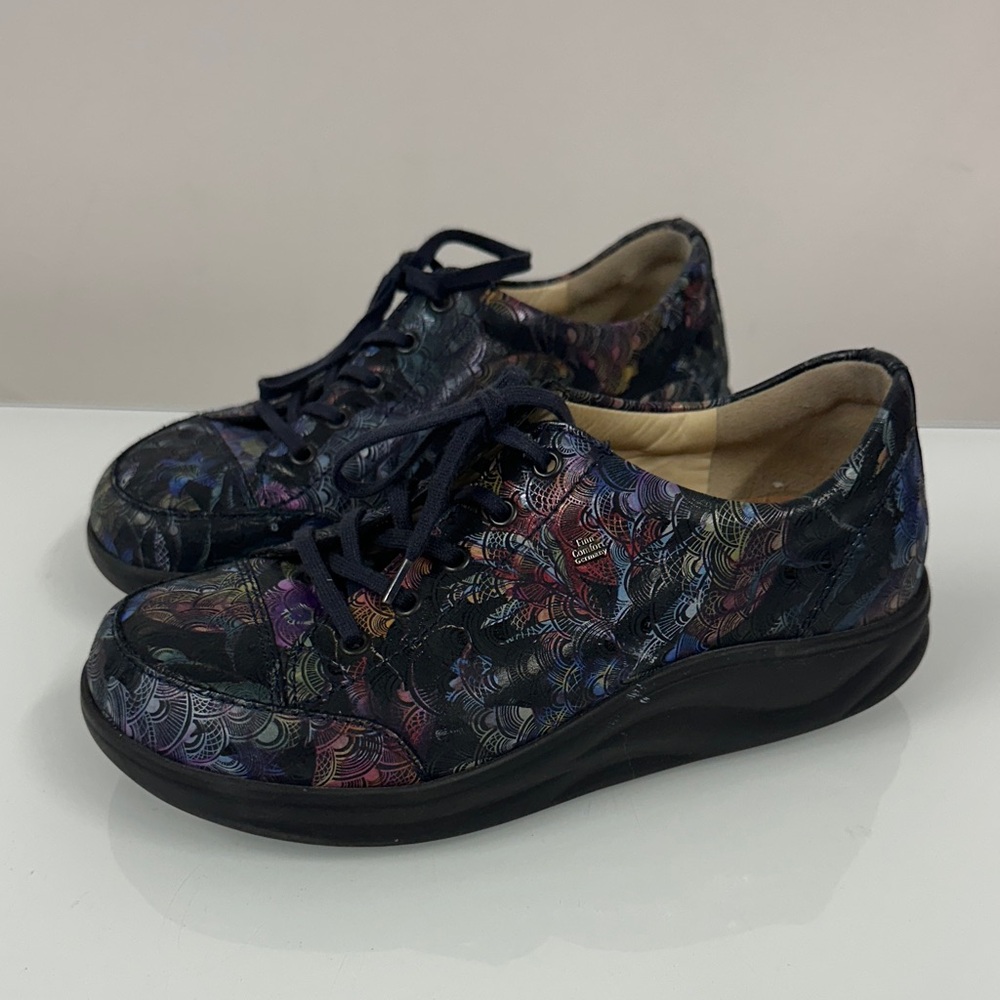 Finn Comfort Multicolor Patterned Women's Sneakers 6